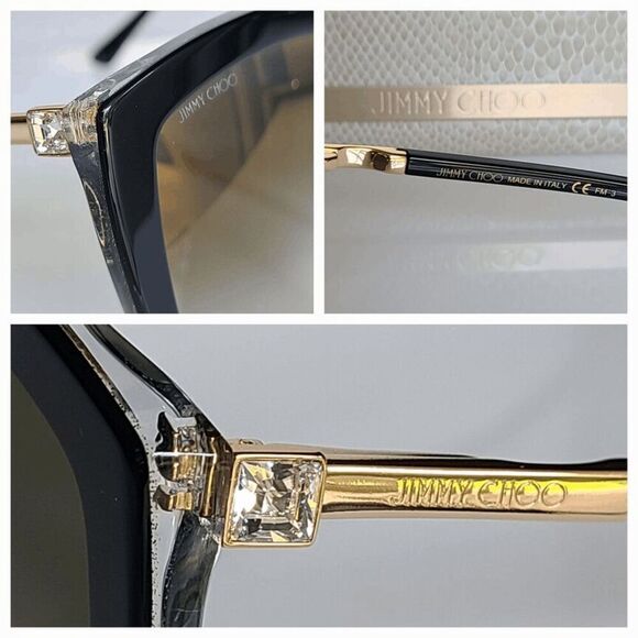 JIMMY CHOO Women's NAT/S 57mm Sunglasses NEW WITH CASE MSRP $395 - Picture 5 of 16